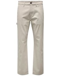 Only & Sons - Lässige chinos - Lyst
