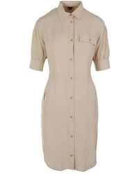 Fay - Shirt Dresses - Lyst