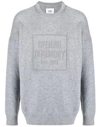 Opening Ceremony - Round-Neck Knitwear - Lyst
