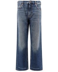Valentino - Blaue Jeans Regular Fit Hergestellt - Lyst