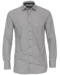 CASA MODA - Casual Overhemd Met Lange Mouwen Kent Fit - Lyst