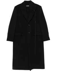 Ann Demeulemeester - Single-Breasted Coat - Lyst