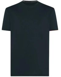 Rrd - Tops ,Blauw ,Katoen Macro Shirty T-Shirt - Lyst