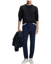 BOSS - Round-Neck Knitwear - Lyst