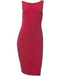 Emporio Armani Sleeveless Sheath Dress - Rood