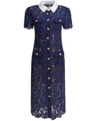 Self-Portrait - Shirt Dresses - Lyst