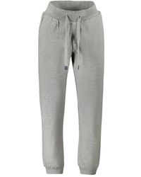North Sails - Sportieve Grijze Elastische Taille Sweatpants - Lyst
