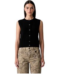 Scotch & Soda - Gebreid Vest - Lyst