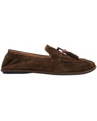 ESTRO - Velour Barfuß-Loafer - Lyst