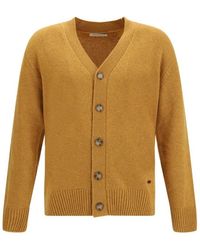 Brooksfield - Cardigan Aus Reiner Wolle Unifarben - Lyst