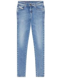 DIESEL - Jeans super skinny atemporales - Lyst
