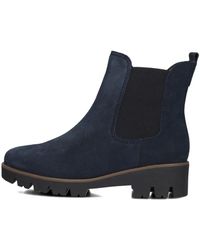 Gabor - Schoenen ,Blauw ,Suède Elegante Chelsea Boots - Lyst