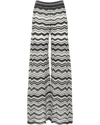 D.exterior - Lurex Wijde Broek - Lyst
