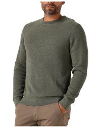 SELECTED - Grüner Strick-Crew-Neck-Pullover - Lyst