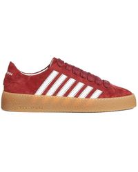 DSquared² - Rote Sneakers Für Männer - Lyst