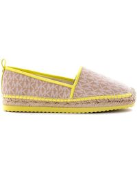 michael kors yellow espadrilles