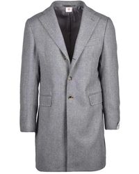 Luigi Borrelli Napoli - Single-Breasted Coats - Lyst