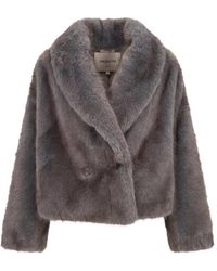VALENTINI 1972 - Faux Fur & Shearling Jackets - Lyst