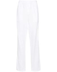 Aspesi - Linnen Straight Broek - Lyst