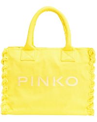 Pinko - Strand einkaufstasche - Lyst