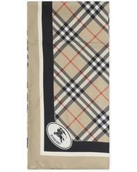 Burberry - Silky Scarves - Lyst