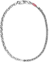 DIESEL - Roestvrijstalen Multi-Draagketting - Lyst