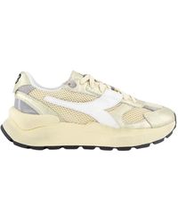 Diadora - Elite Silber Sneaker Für Frauen - Lyst