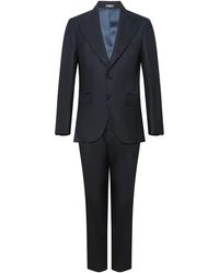 Franzese Collection - Kostuums ,Blauw ,Single Breasted Suits - Lyst