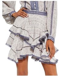 Ixiah - Outbloom Mini Rok - Lyst