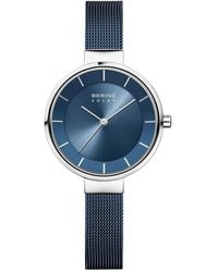 Bering - Analoog Solar Collectie Horloge - Lyst