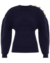 Lanvin - Round-Neck Knitwear - Lyst