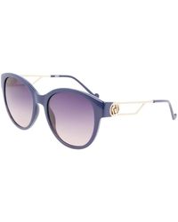Liu Jo - Accessoires ,Blauw Filter 3 Zonnebril - Lyst