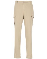 Peserico - Slim-fit trousers - Lyst