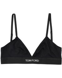 Tom Ford - Ondergoed ,Zwart ,Modal Signature Bra - Lyst