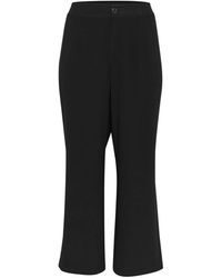 Kaffe - Cropped Trousers - Lyst