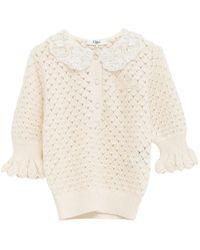 Chloé - Round-Neck Knitwear - Lyst