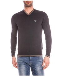 Armani Jeans - V-Neck Knitwear - Lyst