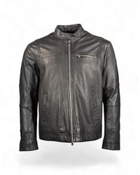 Peuterey - Saguaro Leather Jacket - Lyst