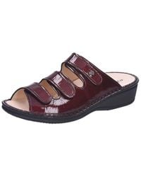 Finn Comfort - Comfortabele Leren Slippers Voor Vrouwen - Lyst