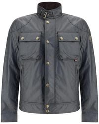 Belstaff - Jassen ,Zwart ,Katoen Racemaster Jacket - Lyst