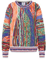 carlo colucci - Oversized Multicolor Knit Sweater - Lyst