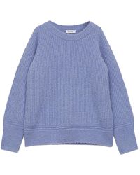 Rodebjer - Truien & Vesten ,Paars ,Wol Zachte Alpaca Oversized Sweater - Lyst