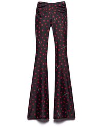 Aniye By - Leila Flare Hose Mit All-Over-Print - Lyst