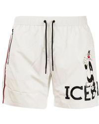 Iceberg - Badmode ,Wit ,Polyester Looney Tunes Kostuum Strandkleding - Lyst