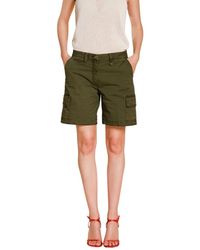 Mason's - Korte Broeken ,Groen ,Katoen Chile Cargo Bermuda - Lyst