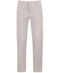 ALBERTO - Straight Trousers - Lyst