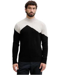 EA7 - Gebreide Trui Met Patroon - Lyst