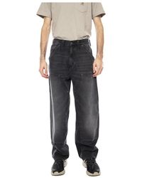 Carhartt - Jeans ,Zwart ,Denim Og Double Knee Pant - Lyst