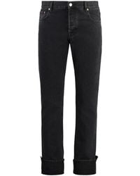 Gucci - Klassische Straight-Leg Jeans Mit Stilvollen Details - Lyst