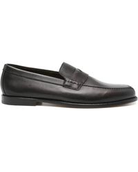 Doucal's - Schoenen ,Zwart ,Leer Moro Loafer Schoenen Voor Mannen - Lyst